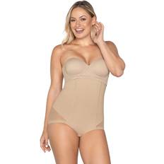 Leonisa Righteous Curves High Waist Tummy Shaper, Small, Nude