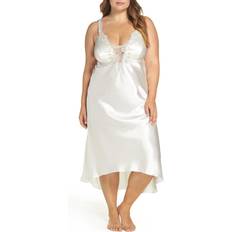 Brown - Women Nightgowns Flora Nikrooz Women's Plus Stella Gown, Almond, 1X