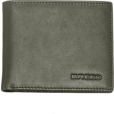 Breed Locke Genuine Leather Bi-Fold Wallet - Olive