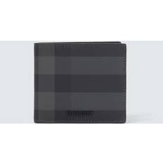 Burberry Check Coated Canvas Bifold Wallet