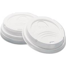 Dixie C-Dome Ppr Cup Lid F/8Oz Sip-Thru Whi 10/100