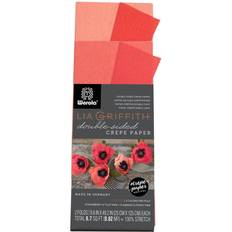 Double-sided extra fine crepe paper 2/pkg-strawberry/tulip pink & flamingo/peony