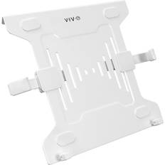 Vivo white universal adjustable 10" to 15.6" single laptop mount, notebook tray