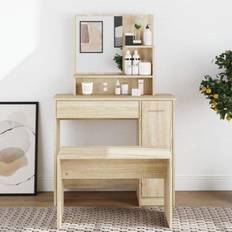 vidaXL Sonoma oak Dressing Table