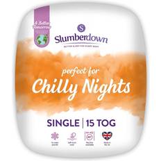 Textiles Slumberdown Chilly Nights 15 Tog Extra Warm & Thick White Duvet (200x135cm)