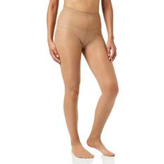 Beige - Women Stay-Ups Pretty Polly Gloss 10 DEN - Beige