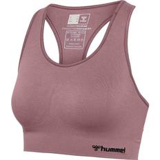 Hummel Sportswear Garment Bras Hummel Women's Seamless Sports Top - Rose Taupe