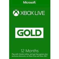 Microsoft xbox live gold Microsoft Xbox Live Gold Membership 12 Months - Brazil