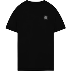 L - Men T-shirts & Tank Tops Stone Island Patch Logo T-shirt - Black