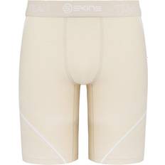 Skins Sportswear Garment Clothing Skins Men's DNAmic Neutral Compression Half Tights Shorts - Beige
