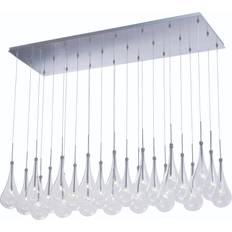 ET2 Lighting 24-Light Linear Pendant Lamp