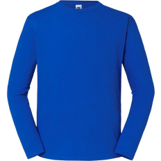 Fruit of the Loom Iconic 195 Premium Ringspun Cotton Long-Sleeved T-shirt - Royal Blue