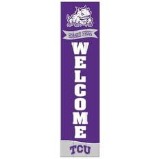 Grey Wall Decor Evergreen "TCU Horned Frogs 47" Leaner