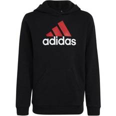 Adidas Junior Essential Big Logo 2 Hoodie - Black