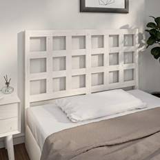 vidaXL white, 125.5 Solid Wood Pine Bed Headboard