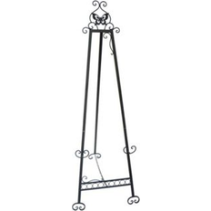 Black Easels DesignStyles Decorative Metal Easel Stand Black Black