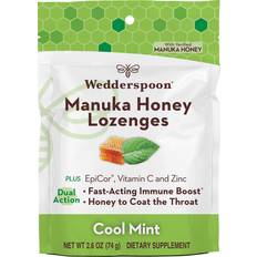 Wedderspoon Manuka Honey Lozenges Cool Mint 2.6