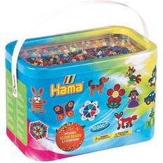 Hama 10,000 beads and 5 pegboards bucket set