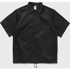 Nike Cotton Shirts Nike Club Men's Button-Down Short-Sleeve Top - Black