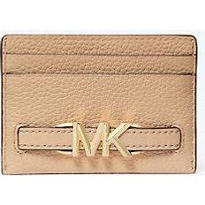 Michael Kors Reed Large Pebbled Leather Card Case - Brown ONE