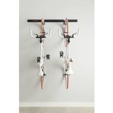 Rubbermaid garage 3-piece bike storage kit with 32" rail and 2 vertical hooks