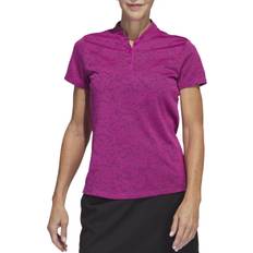 Adidas Women Polo Shirts adidas "Men's Pink Arnold Palmer Jacquard Polo"