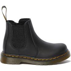 Best Boots Children's Shoes Dr. Martens Toddler 2976 Softy T Leather Chelsea Boots - Black Softy