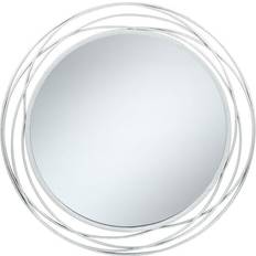Pacific Lifestyle Olivia's Antique Metal Round Wall Mirror