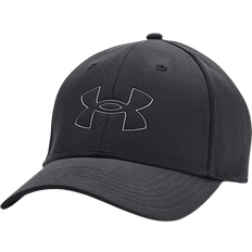 Under Armour Men's Iso-Chill Driver Mesh Adjustable Cap - Black/Pitch Grey