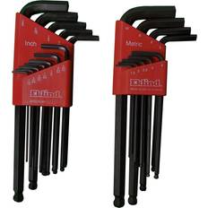 Eklind 13221 ball-hex allen wrench combo- 2 sets 21pc Multi-tool