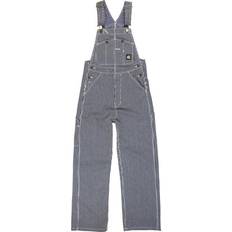 Berne Men's Hickory Stripe Unlined Bib Overalls