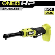 Cordless ratchet Ryobi one hp 18v brushless cordless 1/4 in. extended reach ratchet tool only