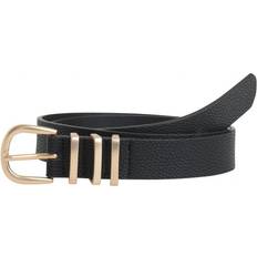 Gold - Women Belts Pieces Jeans Belt - Black