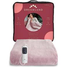 Dreamland Relaxwell Luxury Blankets Pink, Blue, Black, Grey (160x120cm)