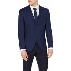 Jack & Jones Men Blazers Jack & Jones JPRSOLARIS Super Slim Fit Blazer - Blue/Dark Navy