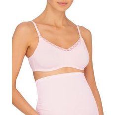 Natori Bliss Cotton Wire-Free Nursing Bra Blushing Pink