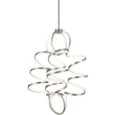 Kuzco Synergy Antique Silver Pendant Lamp 80cm