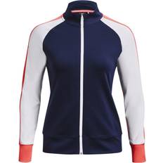 Under Armour Women's Storm Midlayer Full Zip Jacket - Midnight Navy/White