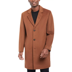 Michael Kors Men's Madison Modern Fit Overcoat - Brown