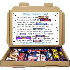 Bars Treasured Forever Personalised Father's Day Chocolate Message Board 10 pcs