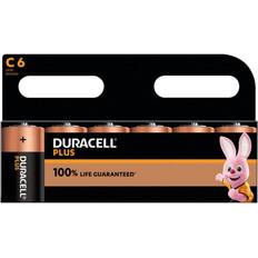 Duracell Batteries & Chargers Duracell C Plus 6-pack