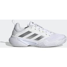 Silver - Women Racket Sport Shoes Adidas Barricade Tennis Shoes