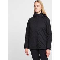 PETER STORM Women's Downpour 3-in-1 Waterproof Jacket, Black