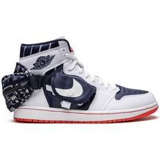 Nike Air Jordan 1 Retro High Utility Quai 54 M - White/Neutral Indigo/Light Bone