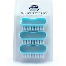 Athena Nail Brushes Blue Trio 3