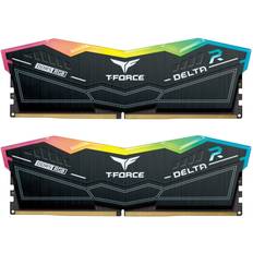 32 GB - 6600 MHz - DDR5 RAM Memory TeamGroup T-force Delta RGB DDR5 6600MHz 2x16GB ECC (FF3D532G6600HC34DC01)