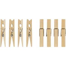 White Notice Boards Pack Of 36 Wooden Birchwood Pegs Clothes Elliott 10f30242 Notice Board