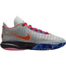 Nike LeBron XX GS - Light Silver/Lemon Chiffon/Hot Punch/Hyper Royal