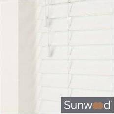 Pleated Blinds Ultra White 50mm Fine Grain Slatted