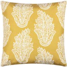 Polyester Complete Decoration Pillows Paoletti Kalindi Paisley Complete Decoration Pillows Yellow